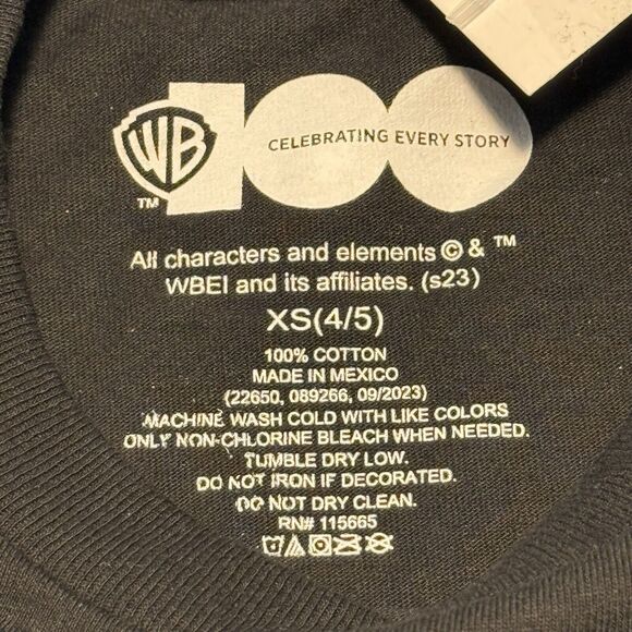 Warner Brothers "I’d rather be at Hogwarts" Kids T-shirt Size XS (4/5) New - Picture 4 of 6